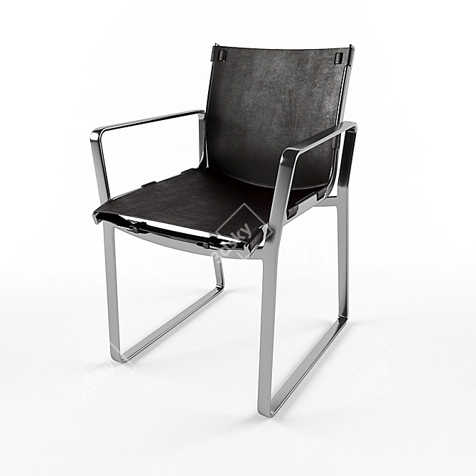 ErgoLite Chair 3D model image 1