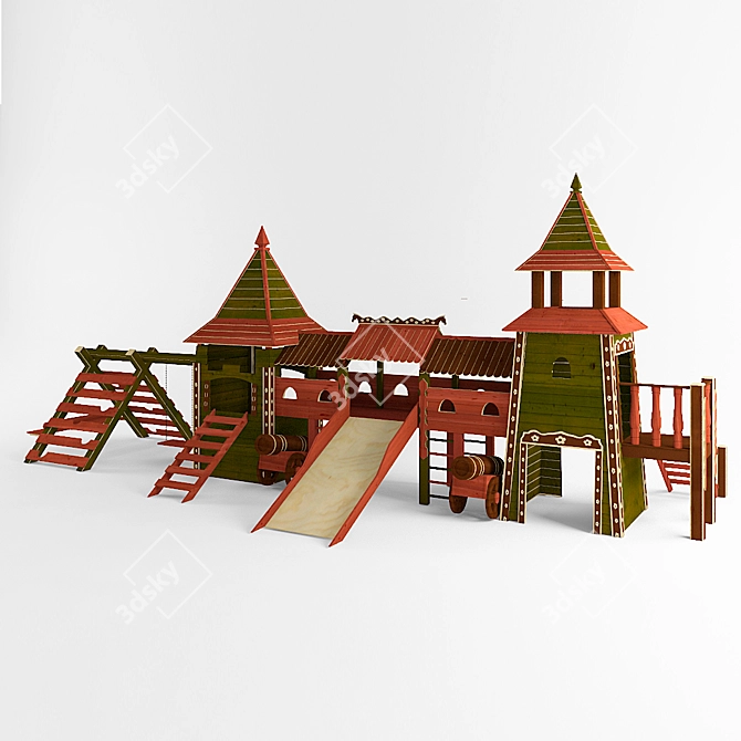 Fortress of Gaming 3D model image 1