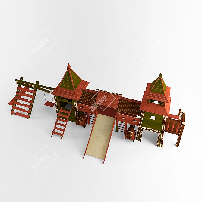 Fortress of Gaming 3D model image 2