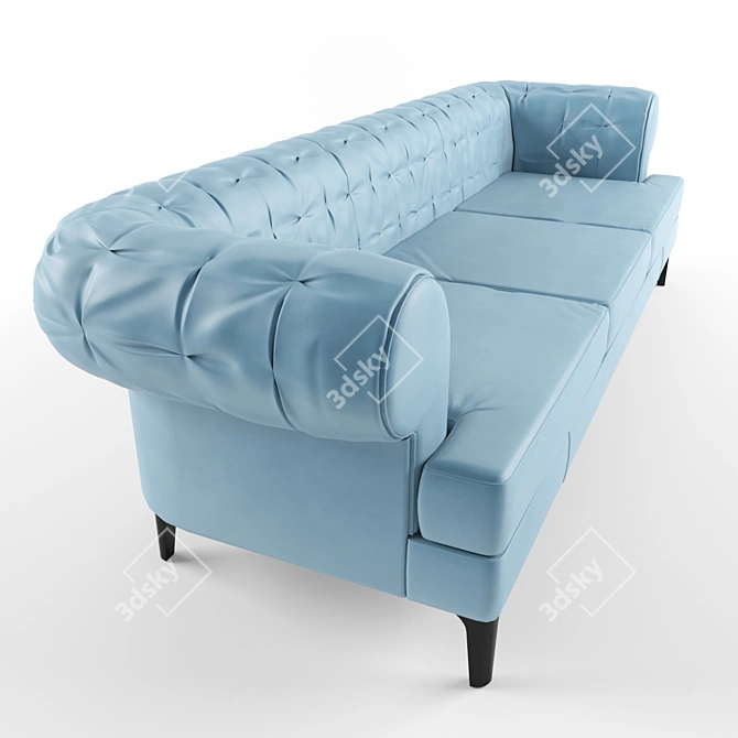 Luxurious Poltrona Frau Manto Sofa 3D model image 2