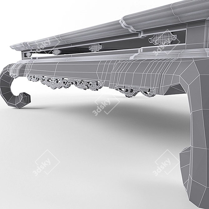 Ralph Lauren Beekman Coffee Table 3D model image 3