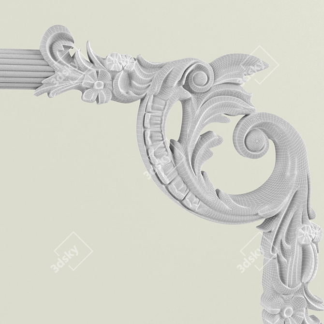 Elegant Wall Art 3D model image 3