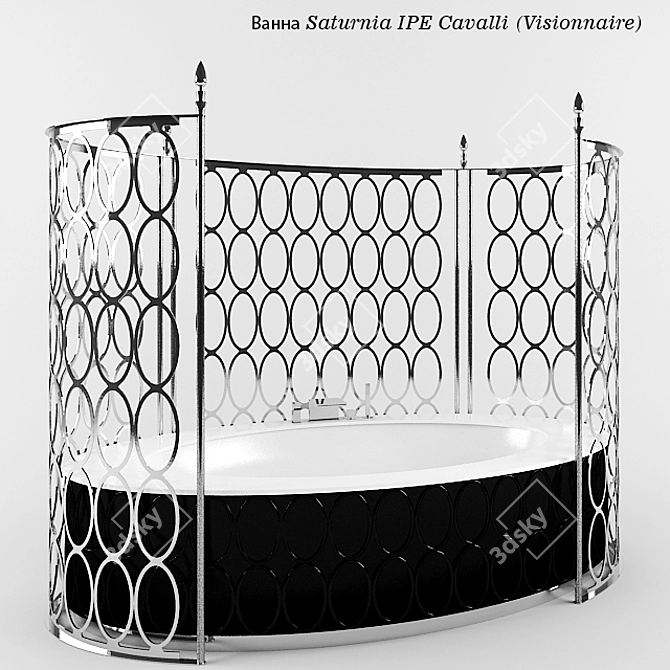 Saturnia IPE Cavalli Glamour Bath 3D model image 1