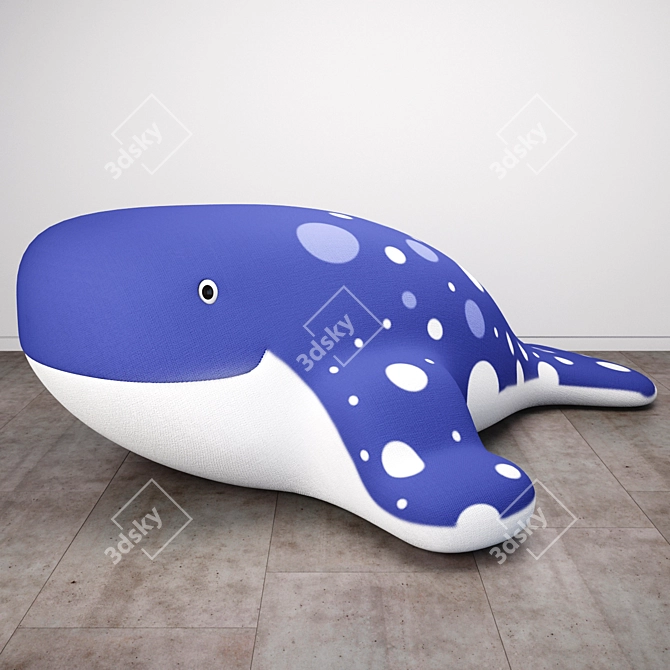 Whale Shaped Model Kit 3D model image 1