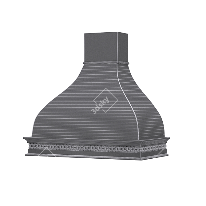 Galiano PPO 90mm Kitchen Hood 3D model image 2