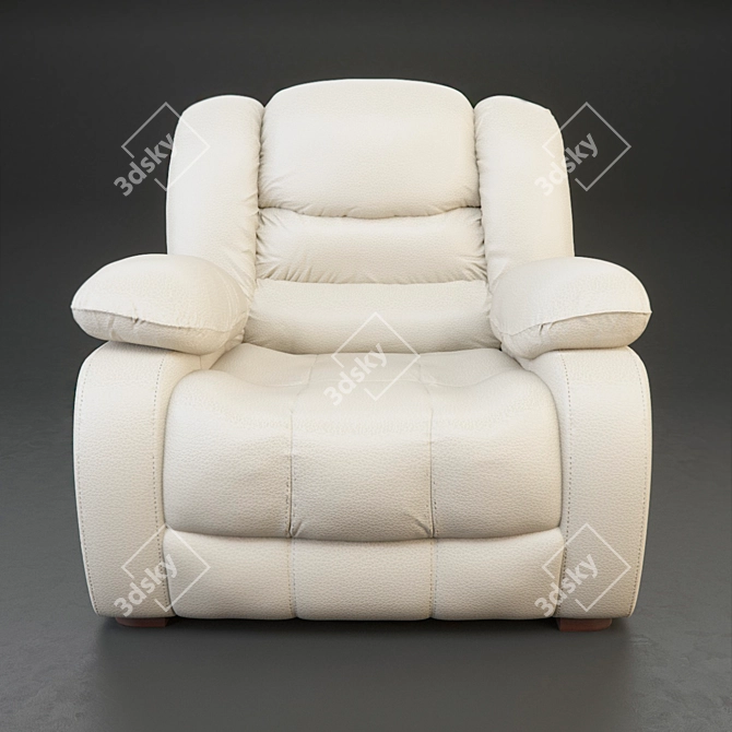 Modern Design Sylvia Chair 3D model image 2