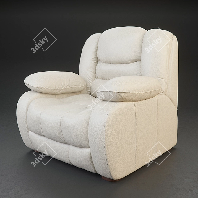 Modern Design Sylvia Chair 3D model image 3