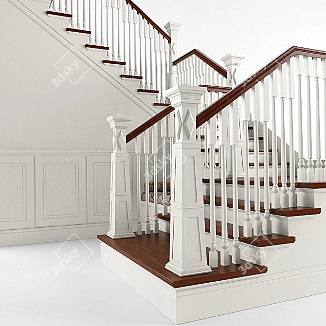 Functional Staircase - Unlimited Possibilities 3D model image 1