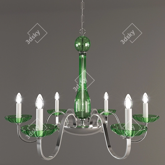 Elegant ARIZZI Chandelier - 85cm Diameter 3D model image 1