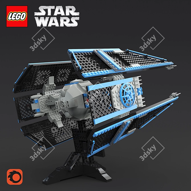 Ultimate Collector LEGO Tie Interceptor 3D model image 3