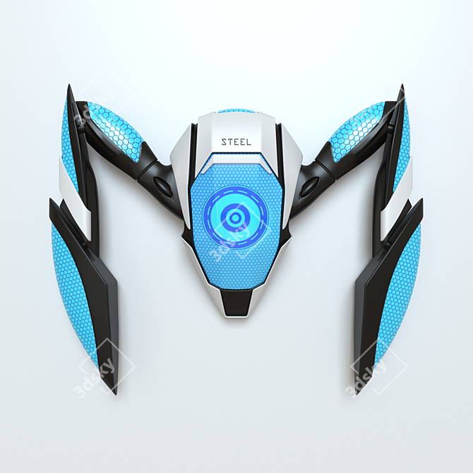 Title: Max Steel Toy Robot 3D model image 1