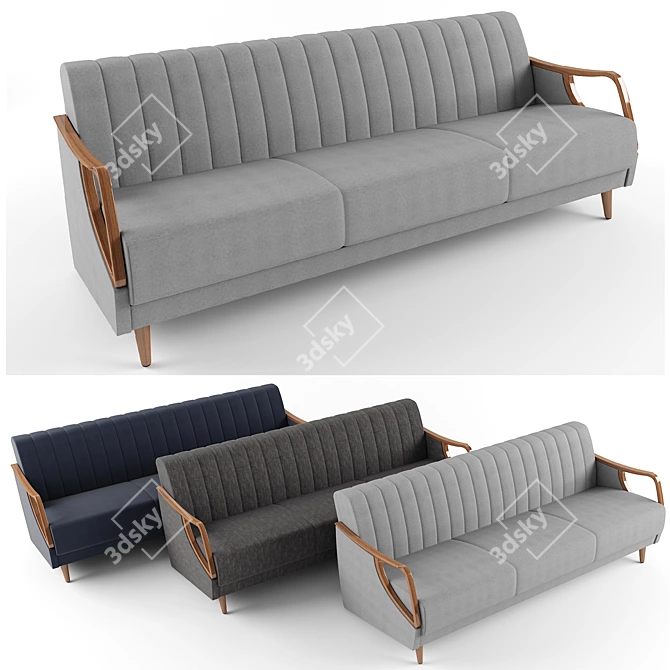 Cosmorelax Sofa 3D model image 1