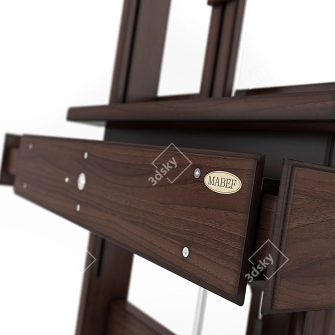 M.A.B.E.F. Museum-Quality Easel 3D model image 2