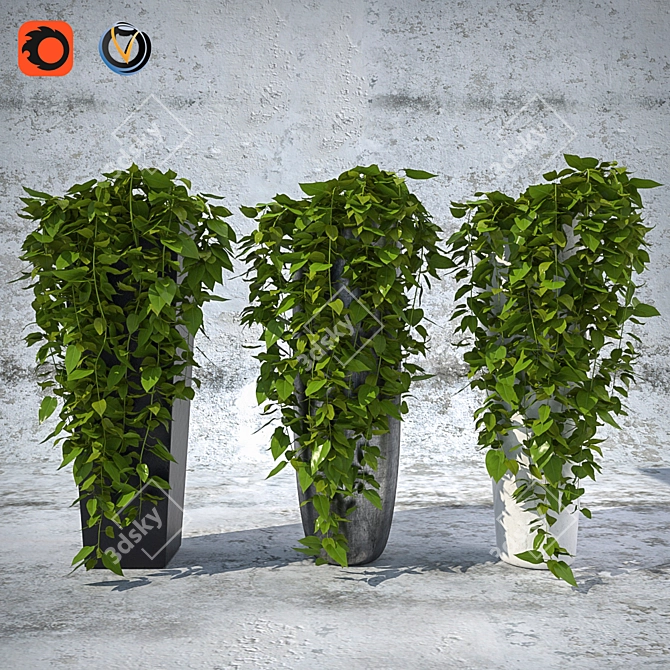 Title: Versatile Plants Bundle 3D model image 1