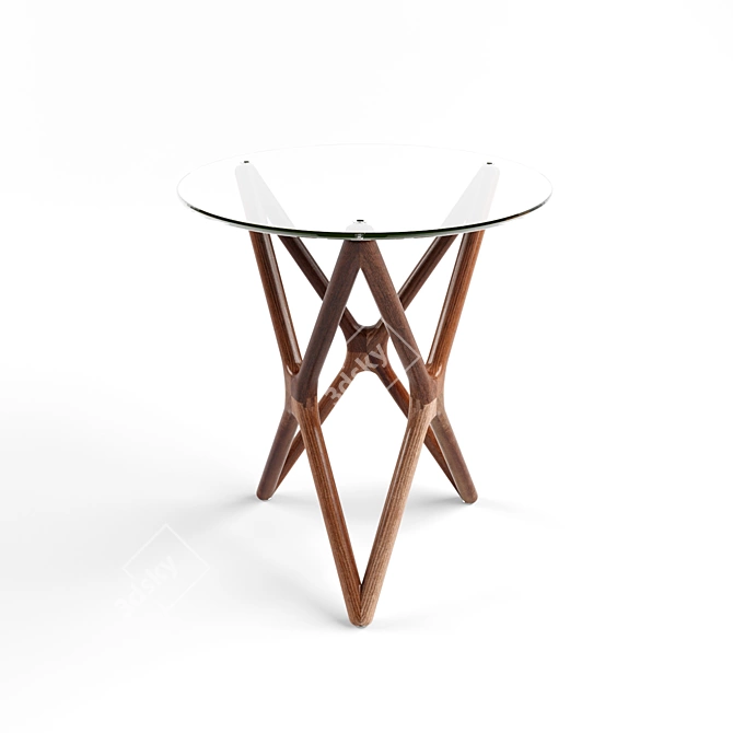 Triple-X High Coffee Table 3D model image 1