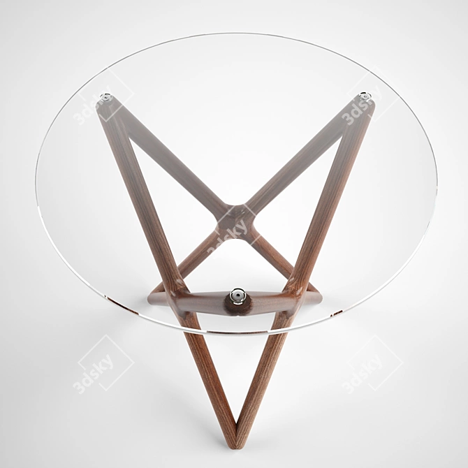 Triple-X High Coffee Table 3D model image 2