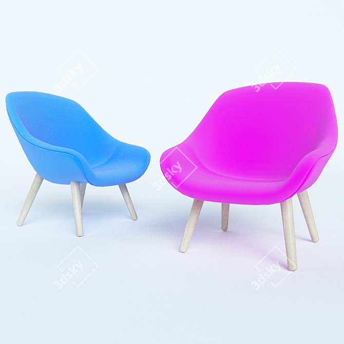 ElevateMe Highchair 3D model image 1