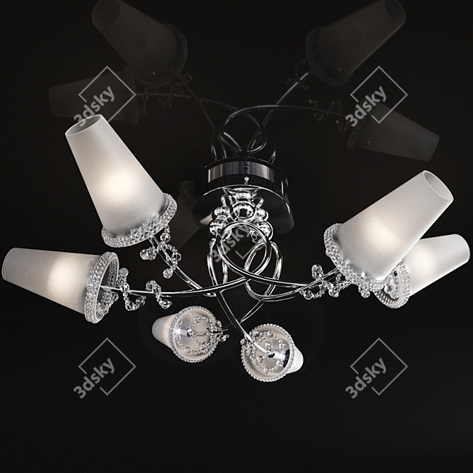 Elegant Masiero Fantasia PL6 Light 3D model image 1