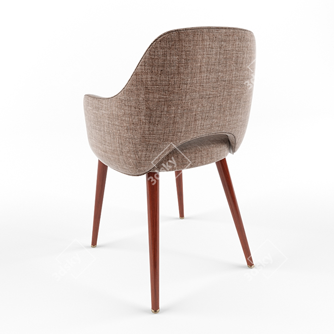 ErgoFlex Chair 3D model image 2