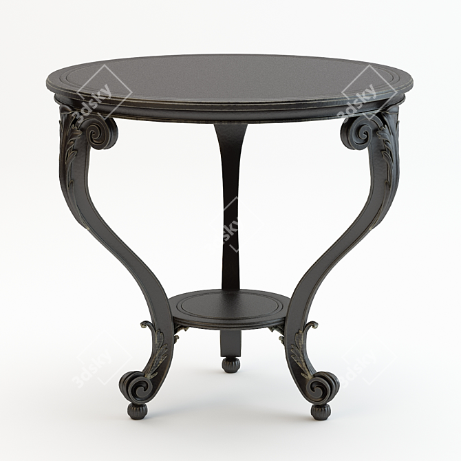 Chelini Art.1141 Sofa Table: Elegant and Functional 3D model image 1