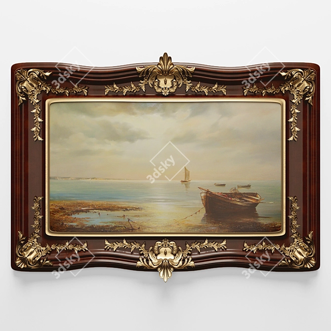 Classic Frame 3D model image 1