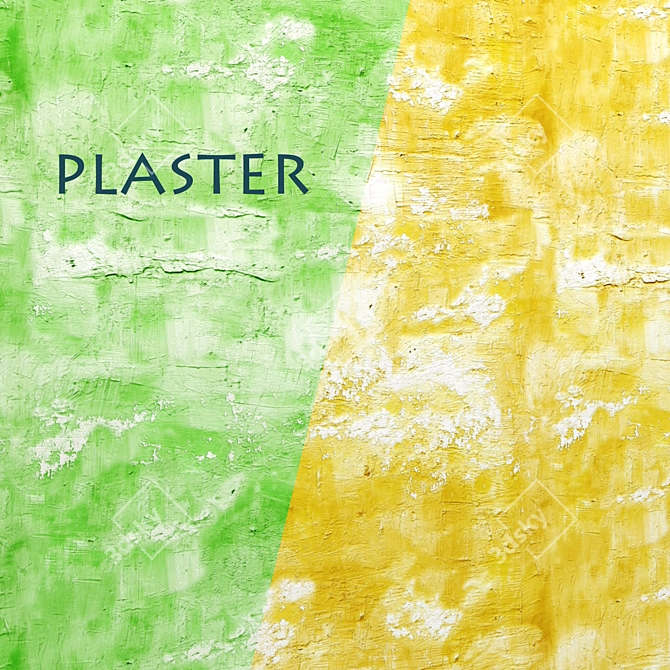Versatile Plaster - 4 Variants 3D model image 2