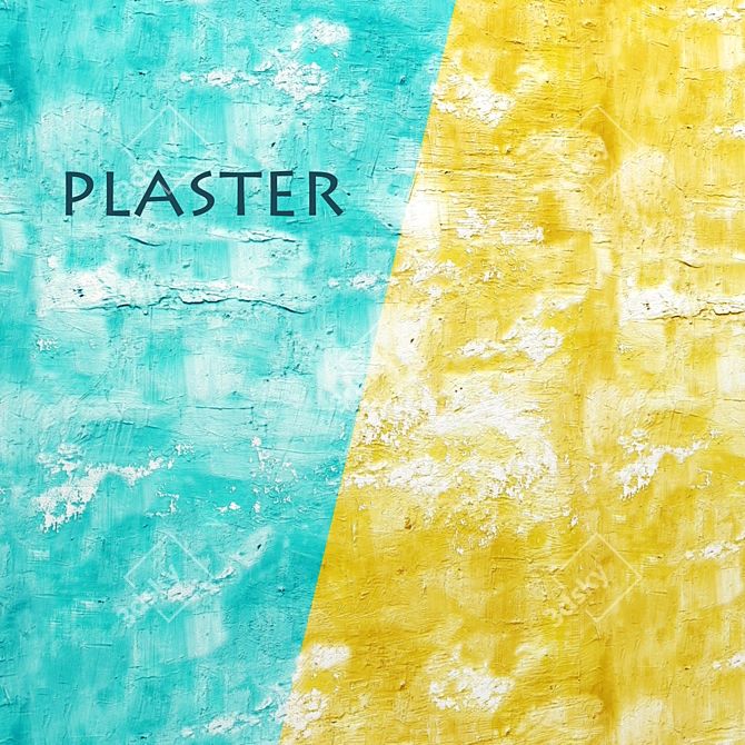 Versatile Plaster - 4 Variants 3D model image 3