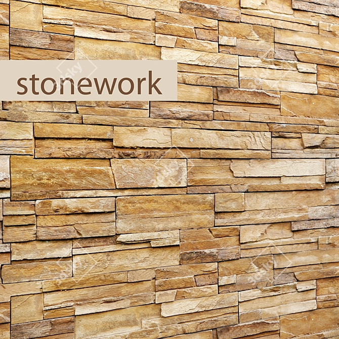 Stonecraft: Quality Masonry Solutions 3D model image 1