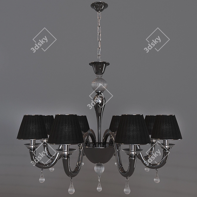 Modern Elegant Vetrilamp Chandelier 3D model image 1