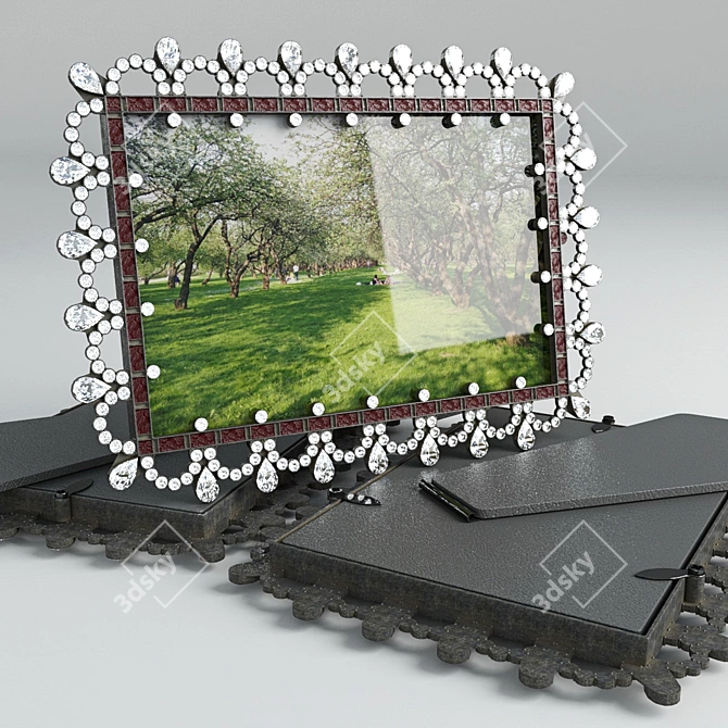 Minimalist Photo Frame 3D model image 1