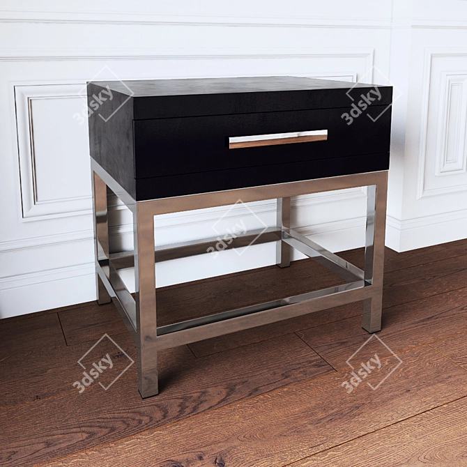 Modern Watchtower Coffee Table 3D model image 1