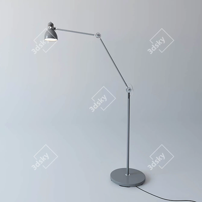 Modern Scandinavian Floor Lamp 3D model image 1