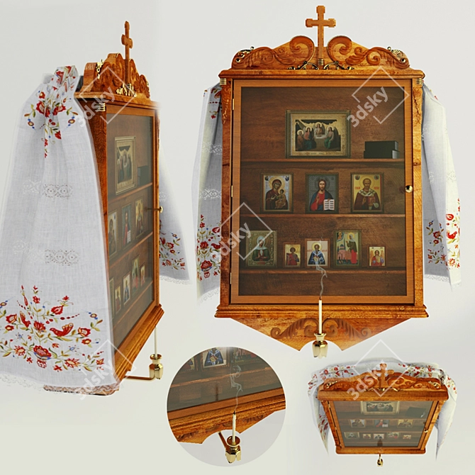 Intuitive Home Iconostasis 3D model image 2