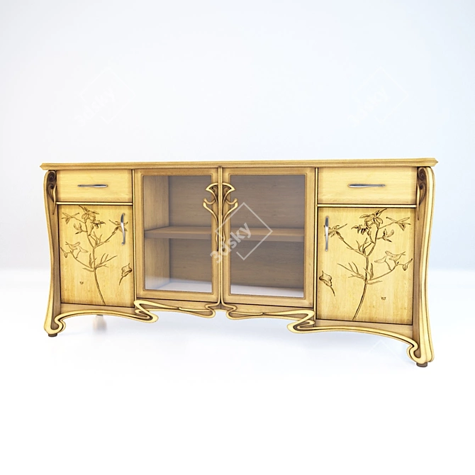 Italian Luxury Dresser by CL Italia 3D model image 1