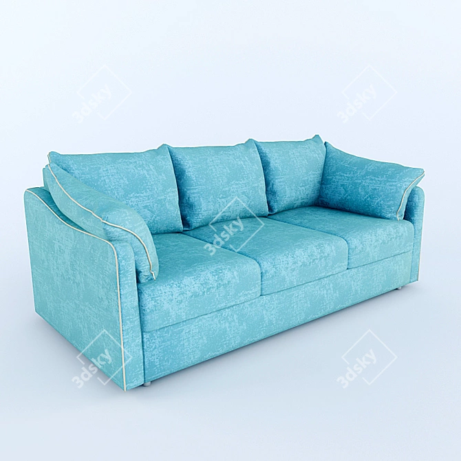 Convertible Sofa Moon 111 3D model image 1