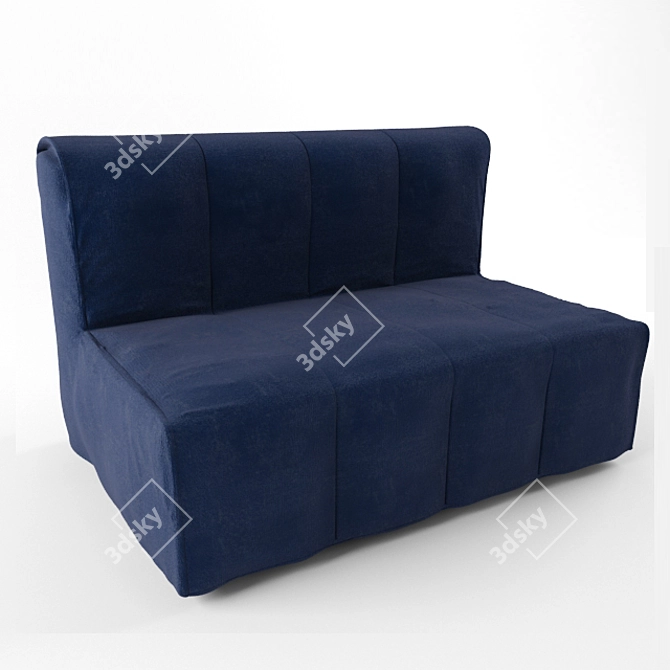 Compact and Comfortable Lycksele LЁVOS Sofa 3D model image 2