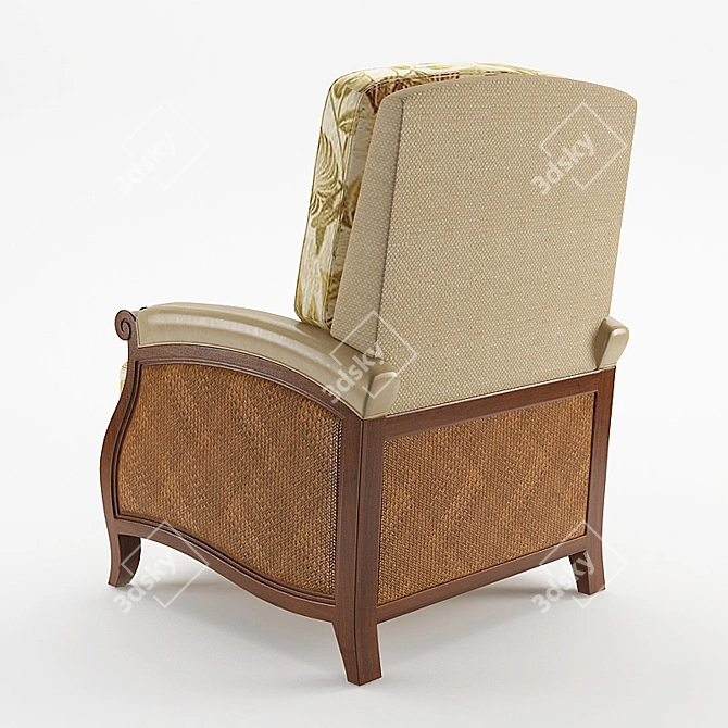 Luxury Soft Chair: Grace and Style 3D model image 2