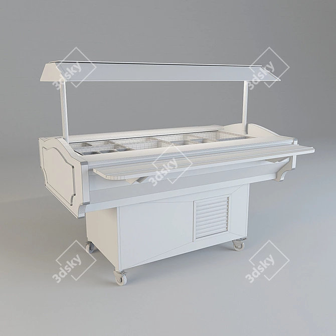 Marmi Breakfast Buffet 3D model image 3