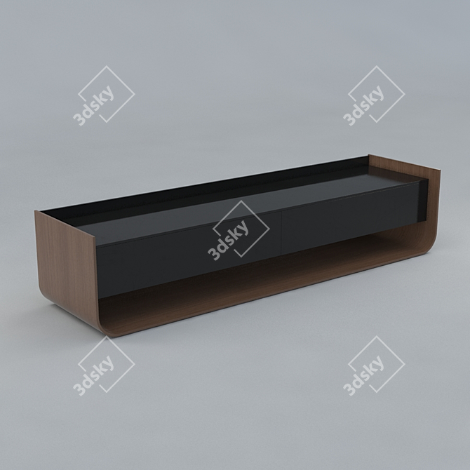 Modern Sideboard: Stem by Eric Jourdan 3D model image 1