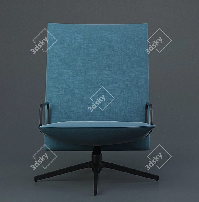 Modern Comfort: Barber & Osgerby Sofa Collection 3D model image 2