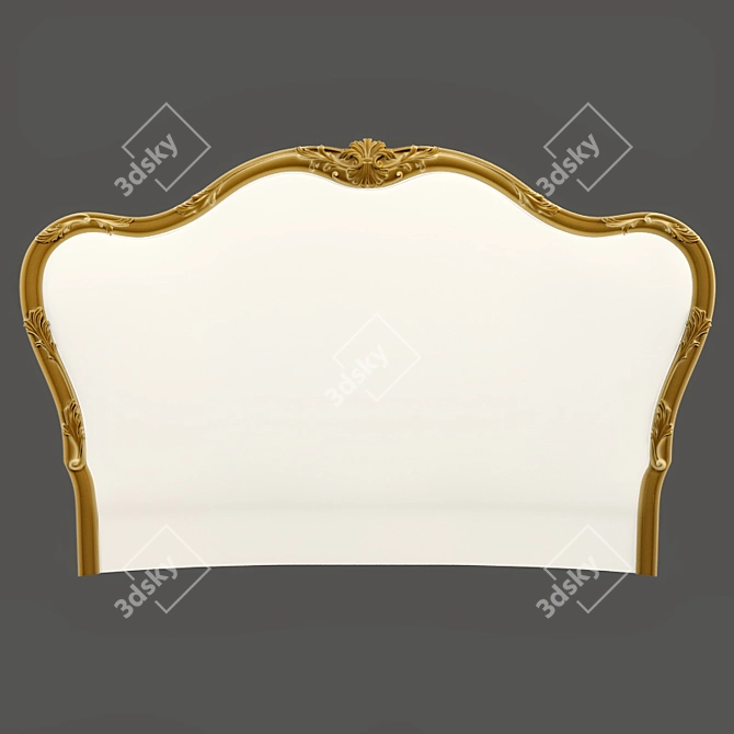 Elegant Roberto Giovannini Bedframe 3D model image 1