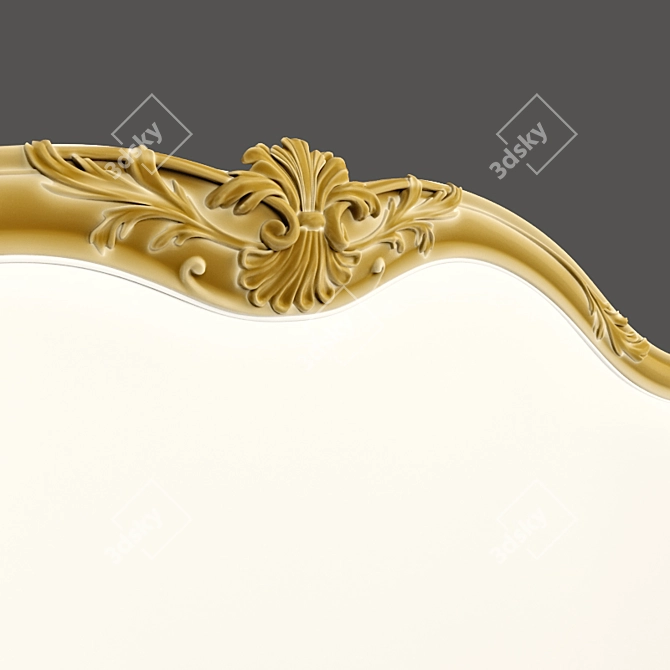 Elegant Roberto Giovannini Bedframe 3D model image 3