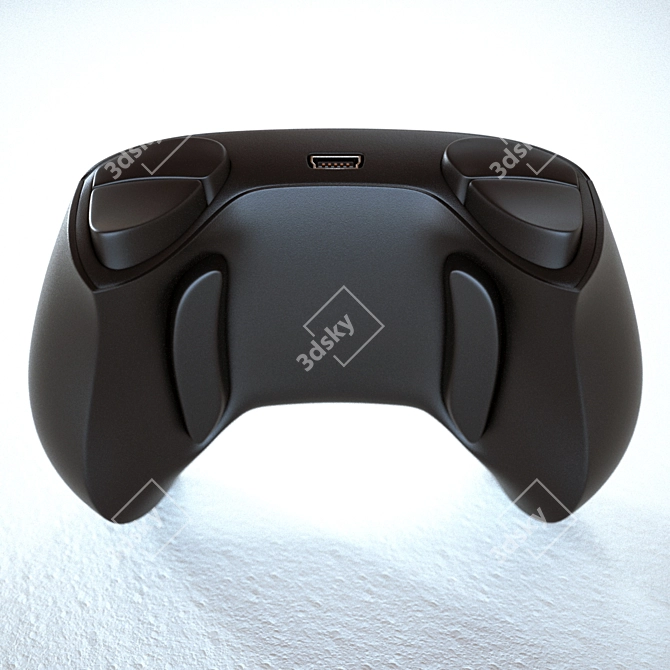 Ultimate Gaming Control: Steam Controller 3D model image 2