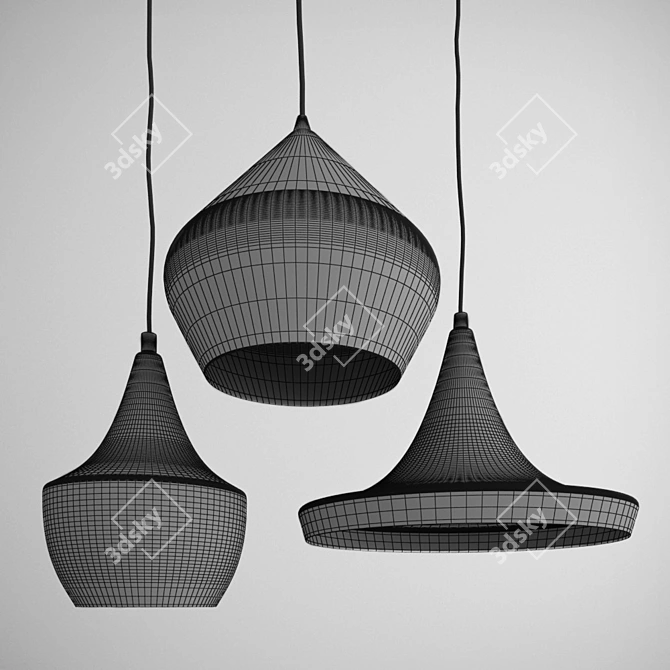 Cosmorelax Beat Series: Stylish Lighting Fixtures 3D model image 3