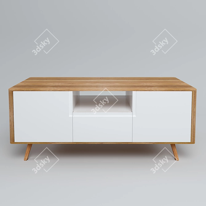 Modern TV Unit & Sideboard 3D model image 1