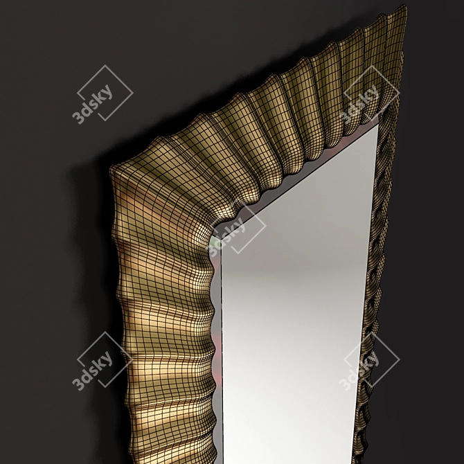 Elegant Christopher Guy Mirror: 77x108 cm 3D model image 2