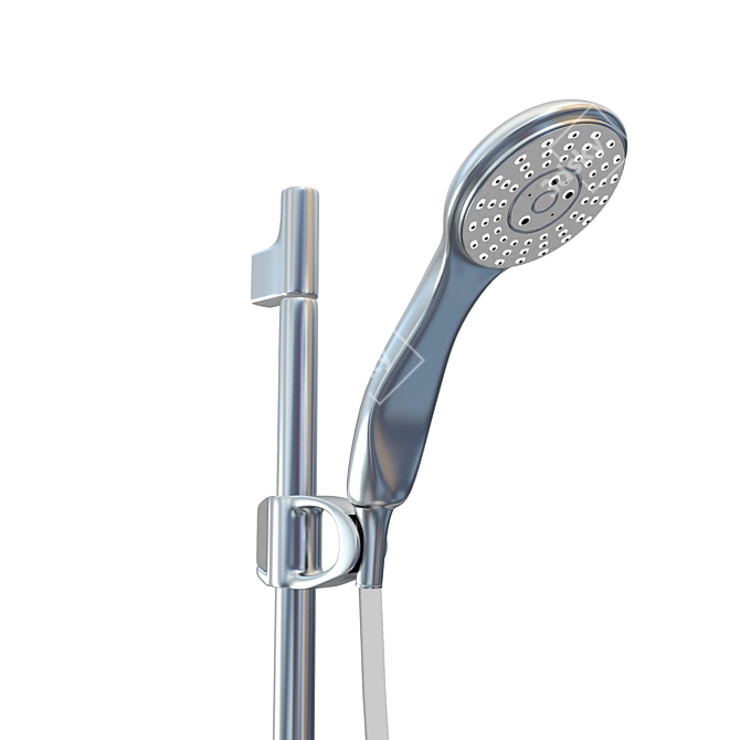 Hansgrohe Air Power Shower: Ultimate Water Bliss 3D model image 3