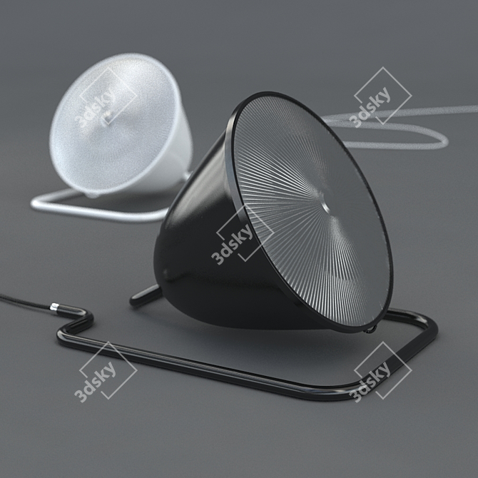 Pharo Table Lamp: Stylish Illumination 3D model image 1