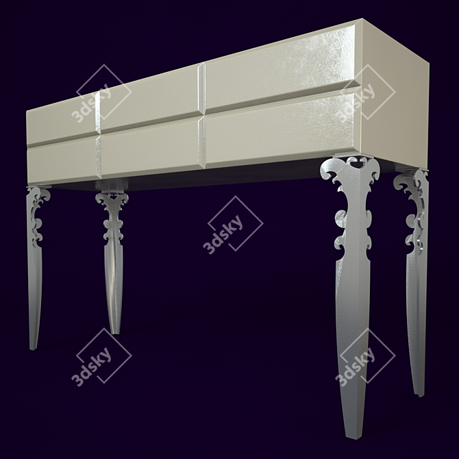 IPE CAVALLI Visionnaire Console - Artdeco Style 3D model image 1