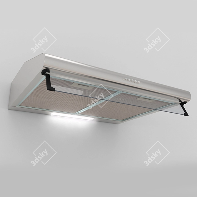 Europlast H102 Kitchen Extractor 3D model image 1